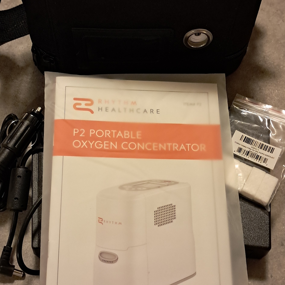 Rythm Healthcare Portable O2 Conc. New - Picture 4 of 13